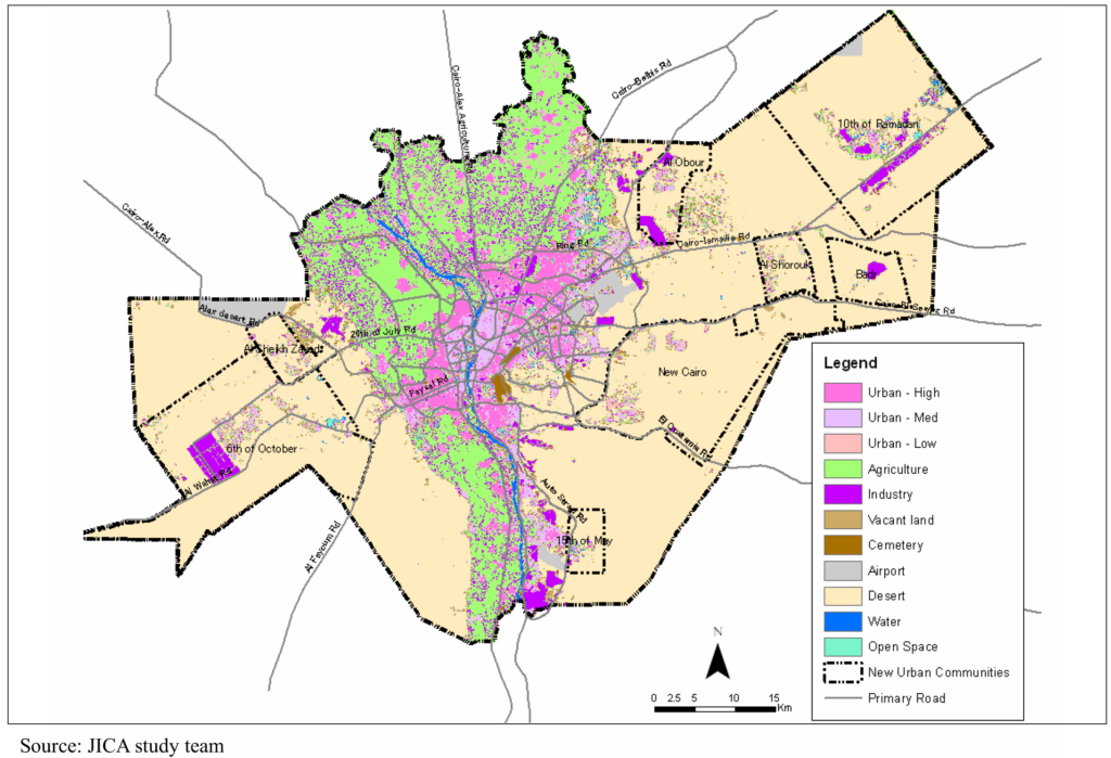 JICA Strategic Urban Development Master Plan for Greater Cairo 2027