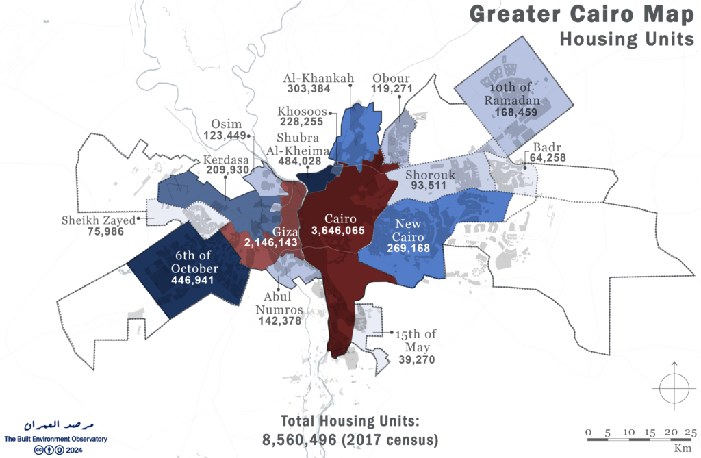 Greater Cairo housing units